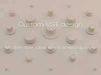 Neuomorpic VST Plugin UI Design Limited Offer 3d 3d interfaces audio audio software audioplugin branding commercial use design graphic design gui logo motion graphics music neuomorpic offer ui uiux ux vst