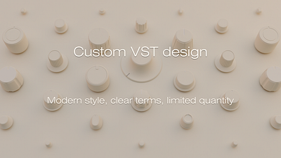 Neuomorpic VST Plugin UI Design Limited Offer 3d 3d interfaces audio audio software audioplugin branding commercial use design graphic design gui logo motion graphics music neuomorpic offer ui uiux ux vst