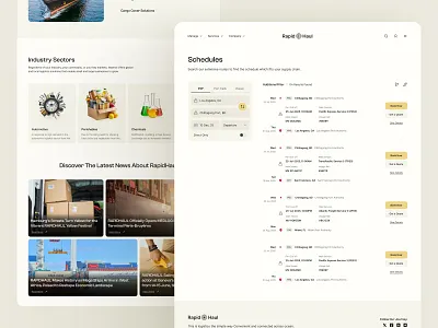Logistics Website - Cargo Website Design analytics clean design figma template interface logistic app logistic icon logistics logo logistics management logistics web design logistics website product design responsive ui transport management system ui ui design uiux uiux design