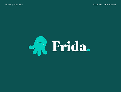 Frida Branding - Real Estate Assistant branding flat illustration logo