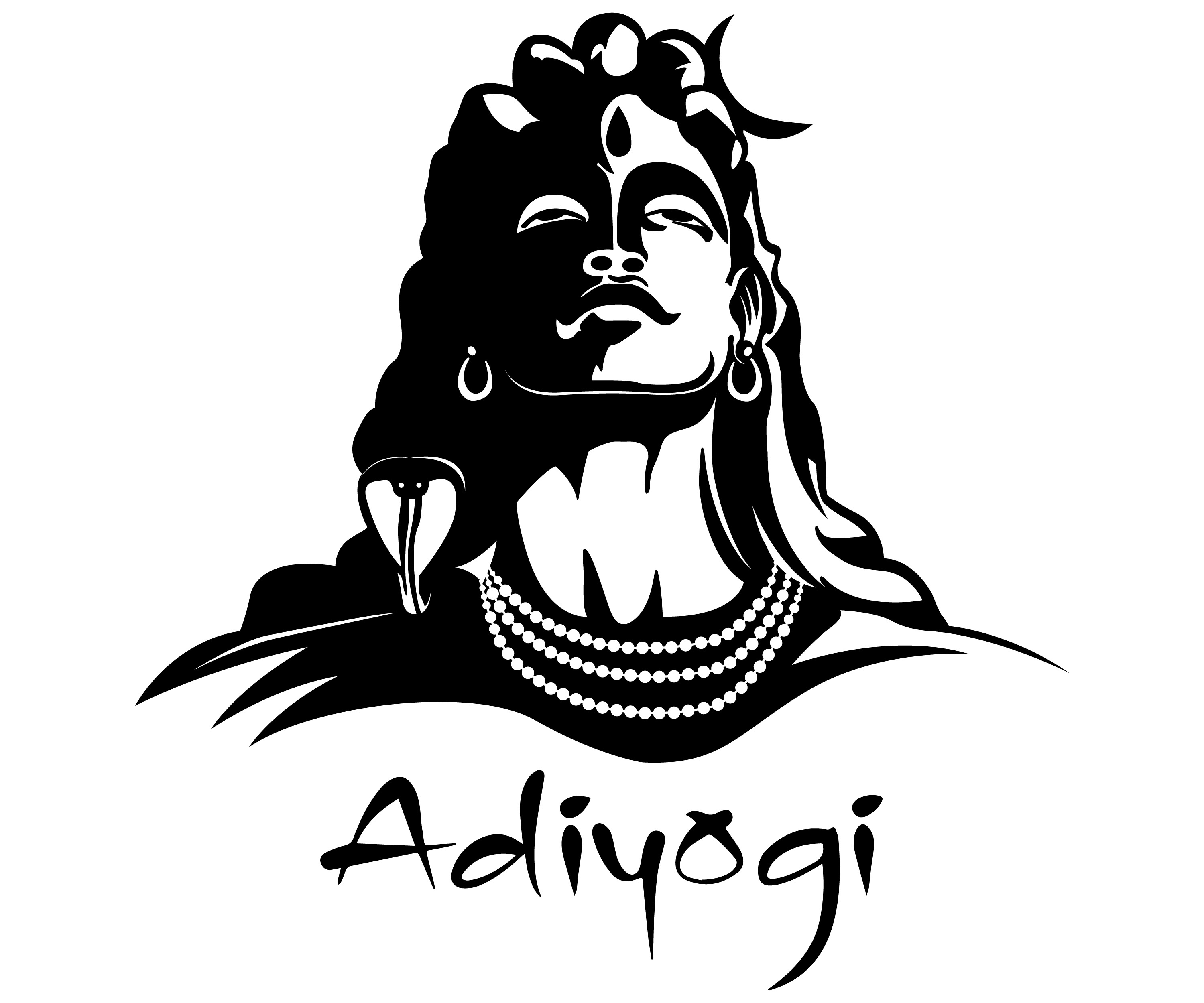 Adiyogi Mahadev Vector Artwork design om namah shivaya artwork shiva devotion image
