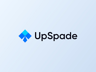 Up/Arrow and Spade logo concept - UpSpade arrow logo best logo blockchain branding creative logo digital logo ecommerce finance financial fintech logo logo design logo designer logo mark modern logo payment popular logo saas spade logo up logo