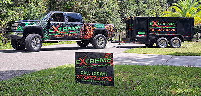 Extreme Hauling & Junk Removal adobe illustrator adobe photoshop brand identity branding design graphic design illustration design logo