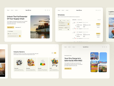Logistics Website - Supply Chain Website analytics animation cargo website design clean courier service website dashboard delivery website ui design freight services interface landing page logistics landing page product design shipping website design supply chain website ui ui design uiux web design website design