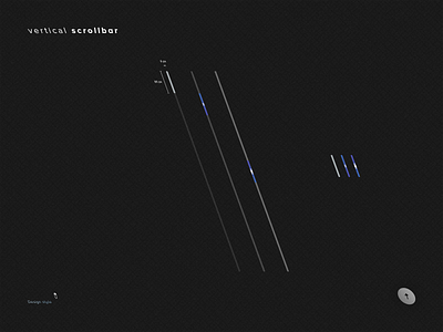 Custom scrollbar brand branding custom dark ui design style focus graphic design hover icon set icons designer illustration illustrator ai photoshop psd print designer purple sea scorll bar senior designer typo typography ui ux designer vertical web design