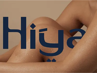 Hiya — Cosmetics Brand For You. By You. beauty brand identity branding cosmetic logo design self care products skincare