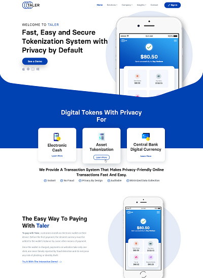 Tokenization Tool Website 3d animation branding graphic design logo motion graphics ui