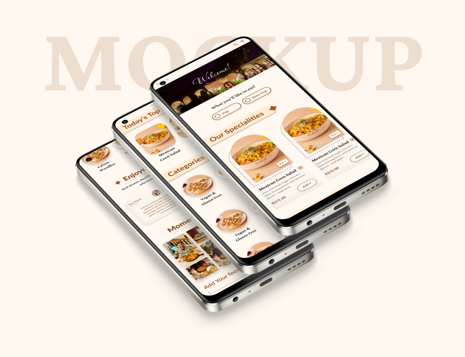 Kokoy : Digital Menu Case Study app design case study digital menu figma mobile app ui uiux ux web design website