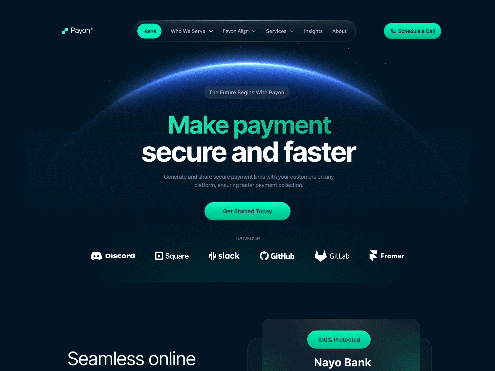 Banking Website Design