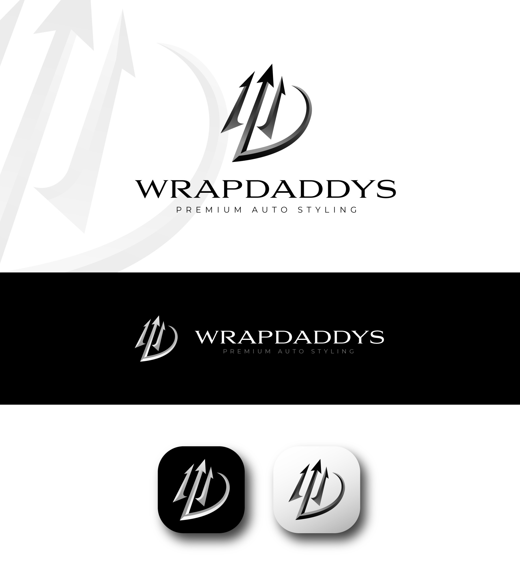Premium Auto Styling Logo Design branding design logo logomark modern monogram