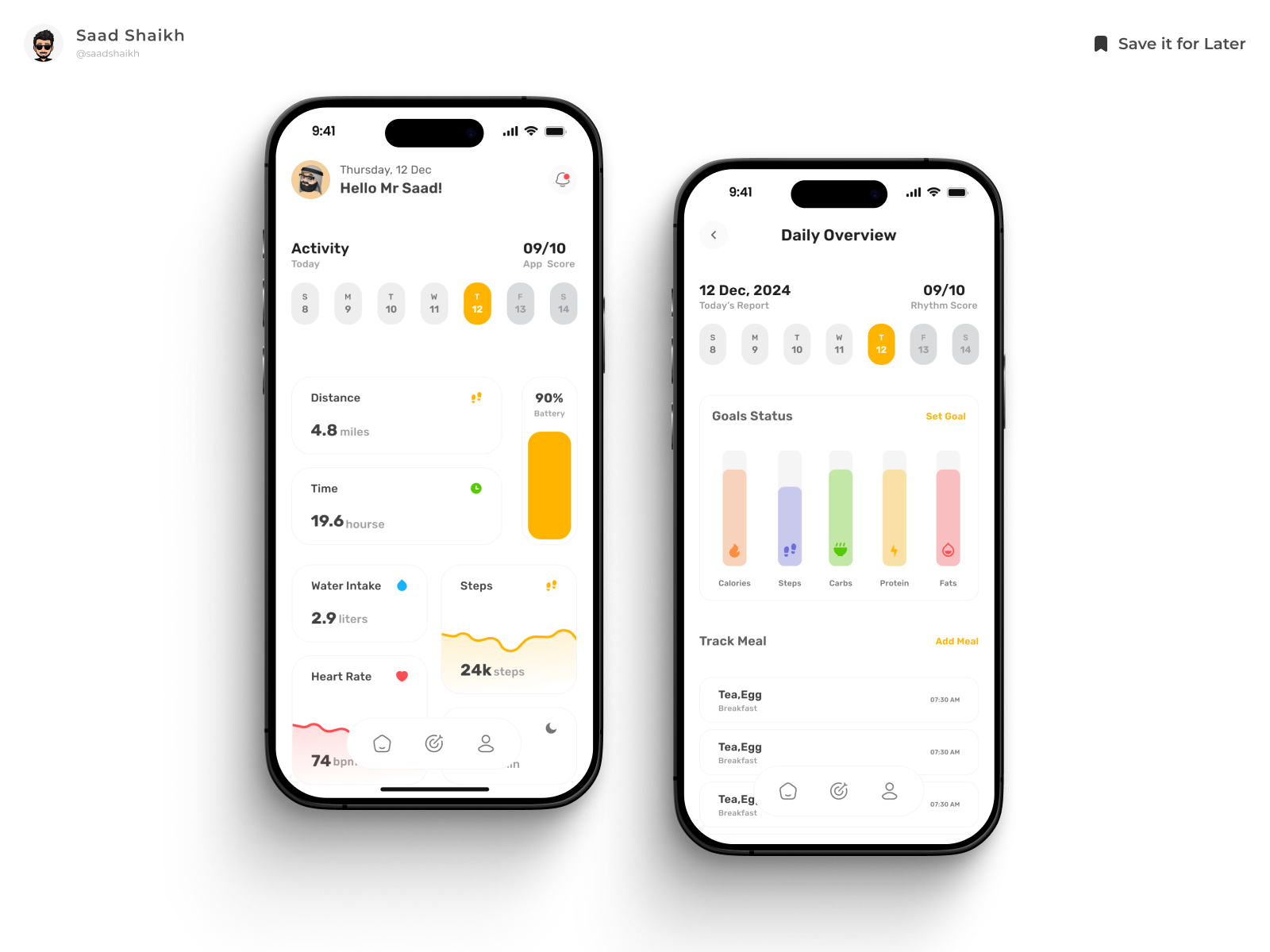 Smart Ring App ✨ app app design clean design figma iot iot smart iphone minimal mobile mobile app professional ring smart app smart ring ui ui design user friendly ux