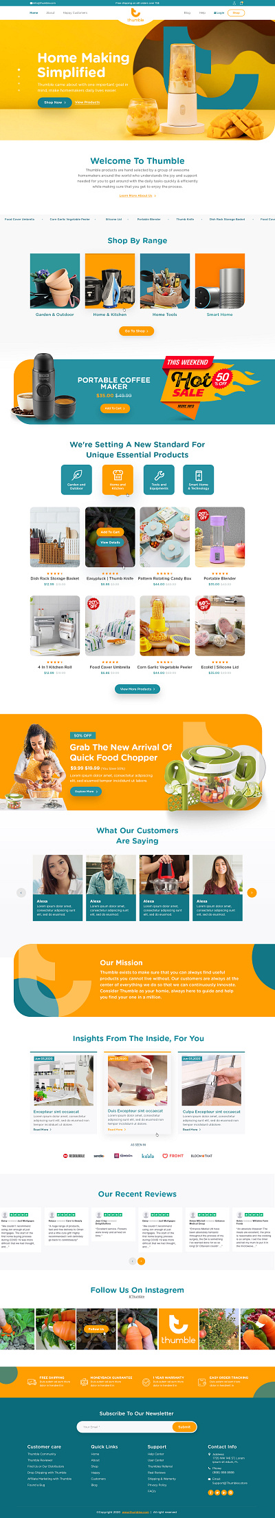 Ecommerce website design