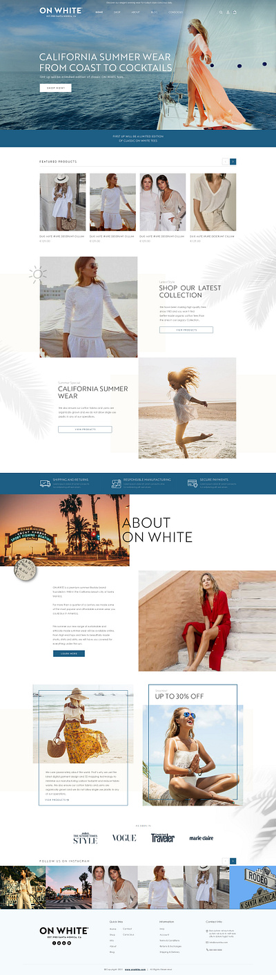 Ecommerce website design