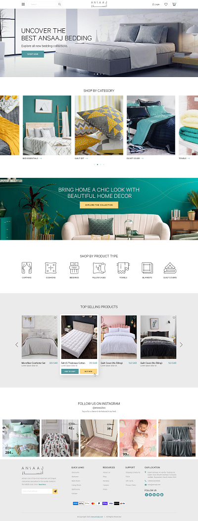 Ecommerce website design