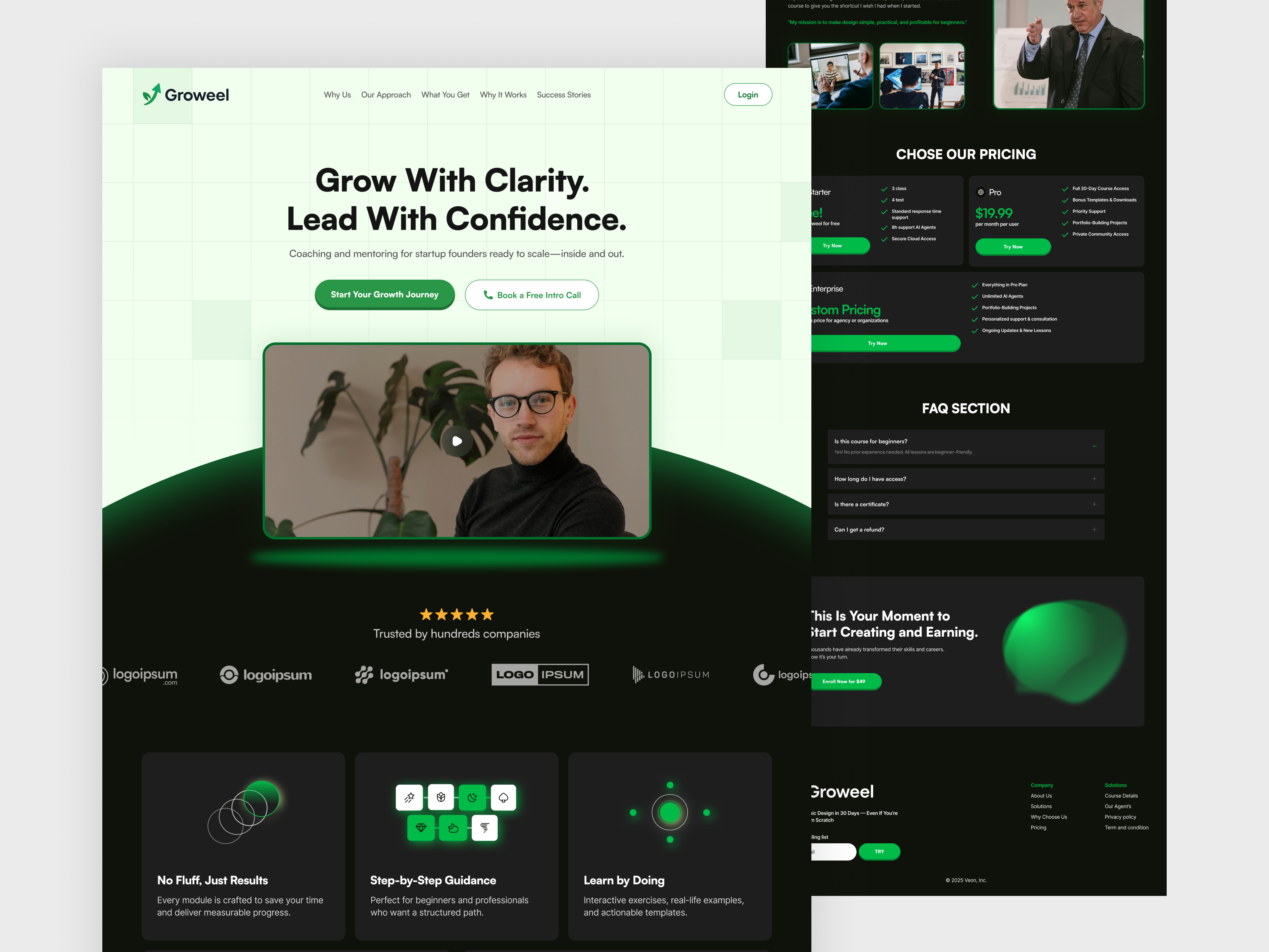 Example of Morden And Premium Website Design
