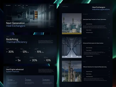 B2B Tech, Industrial Innovation, AI Systems ai b2b branding design energy figma industrial innovation smart systems sustainability tech technology ui ux web webdesign website