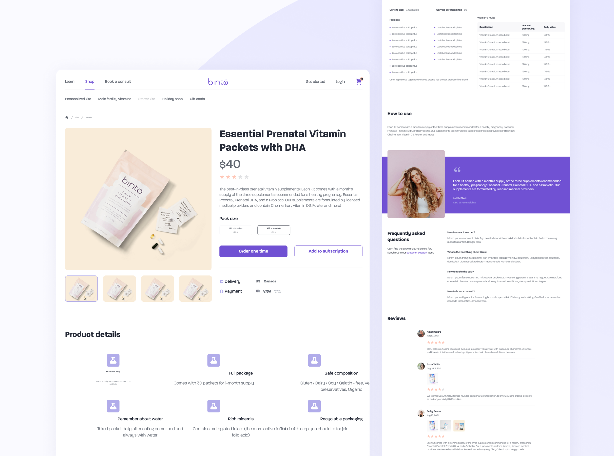 Example of UI/UX Audit