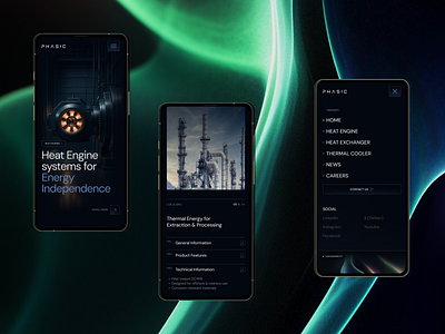 Phasic Energy - Web Design & Webflow ai b2b branding design efficiency energy figma industrial innovation smart systems sustainability tech technology ui ux web webdesign website