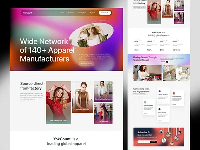 Manufacture Company Landing Page Design design homepage industrial industrial business industrial company industrial factory landingpage manufacturing manufacturing website ui ux website