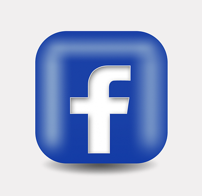Facebook 3D Logo branding design graphic design illustration logo typography ux vector