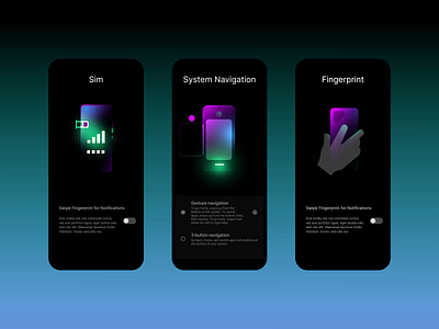 Solana - Ui Animation 2d animation crypto gradient illustration animation mobile motion design solana ui web3