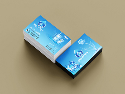 Business card of water company branding card business card depictdigonto design shop graphic design musaffa shabia near me designer] personal card print ready printing shop uae client uae designer visiting card water company