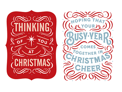Christmas designs by Type Affiliated christmas card christmas design christmas lettering decorative lettering design flourish flourishing hand lettering illustration lettering type affiliated vector