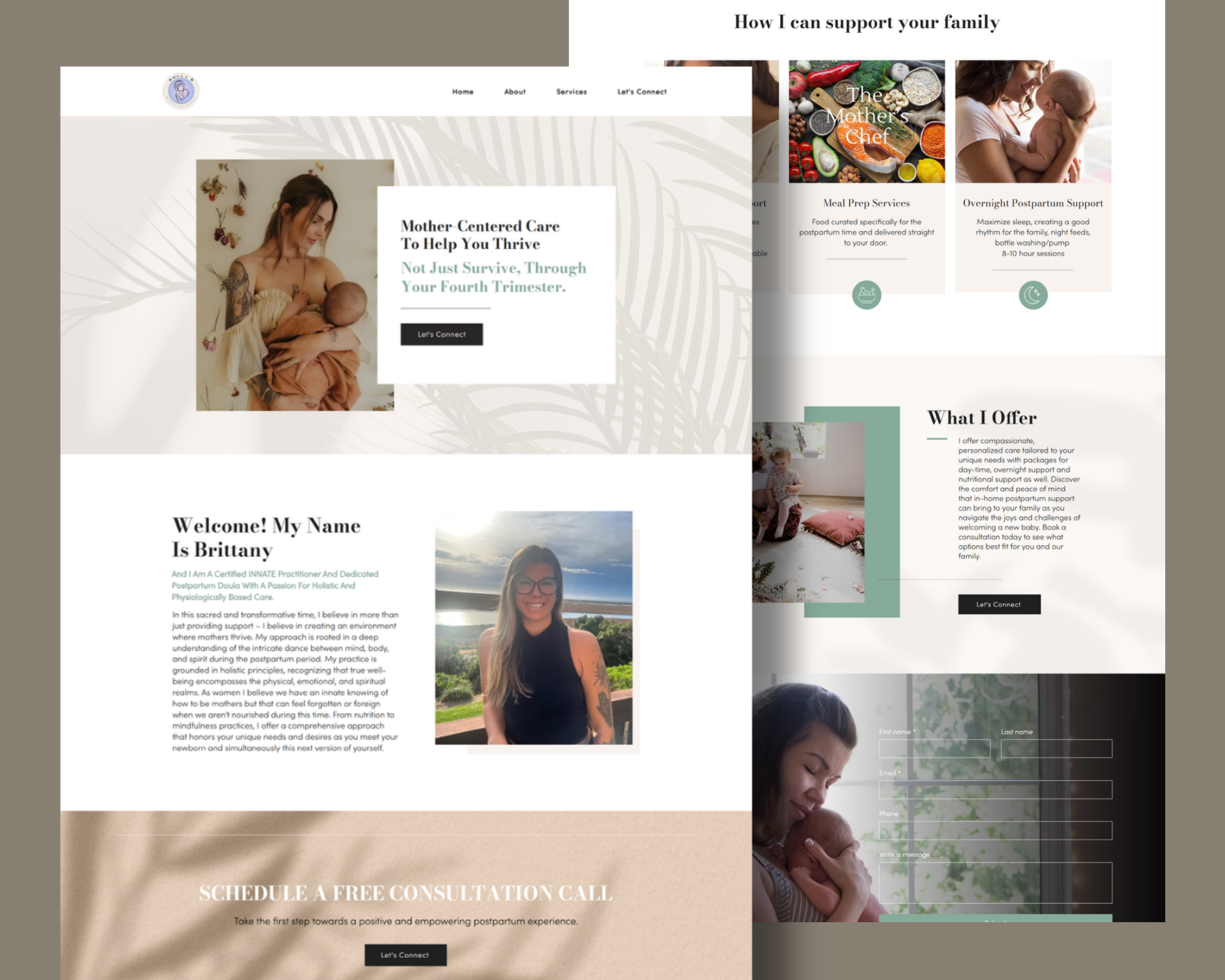 Mother Care Website Design coaches custom design entreprenaurs healing landing page mobile design mother care rabia adrees squaresapce squarespace therapists ui ux website website design for wix website designing wellness wix wordpress