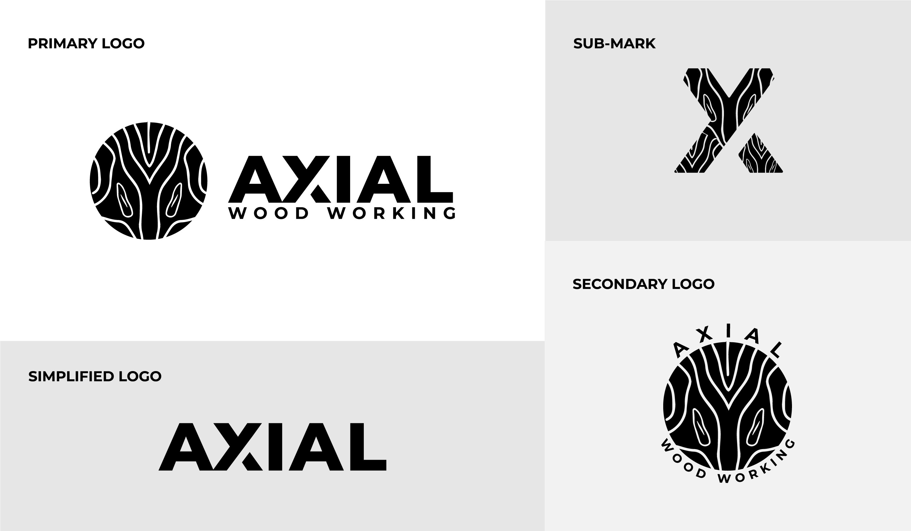 AXIAL (BRANDING) branding business logo clean logo company logo design furniture logo graphic design graphic designer logo logo design minimalist logo modern logo primary logo professional logo secondary logo simple logo sub mark unique logo vector wood logo