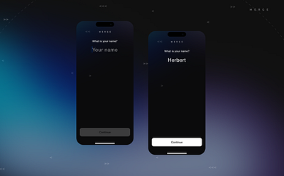 Merge ▪︎ Sign up app bitcoin blockchain crypto cryptocurrency dark darkmode design mobile nft product productdesign ui userexperience userinterface ux web3