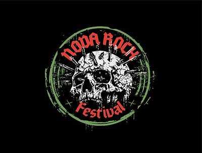 Nova Rock Festival Merch by Martgraphic apparel artwork branding clothing design graphic illustration logo merchband merchfestival novarock streetwear ui vector