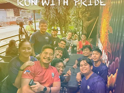 Pubmat for Nomad Productions Pride run runners