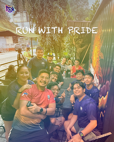Pubmat for Nomad Productions Pride run runners