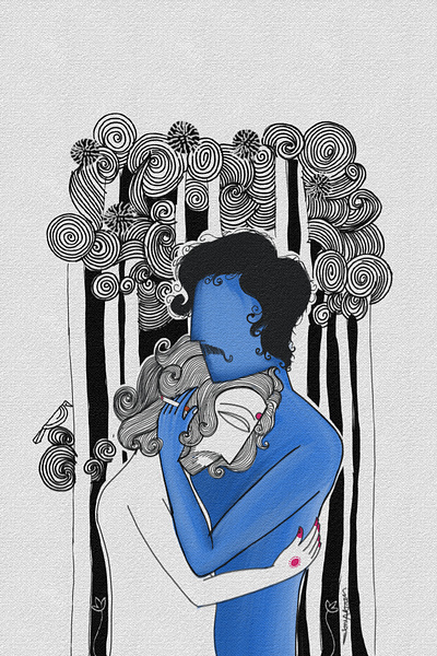 The Gender of Silence - 6 conceptual art gay art gay romance illustration lgbtq queer art transgender