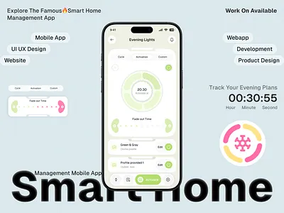 Smart Home Management Mobile App (Daily Activities Page) ai app app design app interfaces best app design design mobile mobile app design mobile app ui mobile ui mobile ui design mobile ux modern ui navbar product design smart home app ui ui design ui ux design ux
