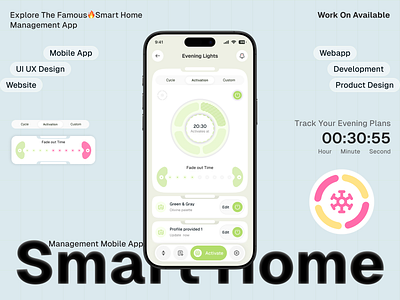 Smart Home Management Mobile App (Daily Activities Page) ai app app design app interfaces best app design design mobile mobile app design mobile app ui mobile ui mobile ui design mobile ux modern ui navbar product design smart home app ui ui design ui ux design ux