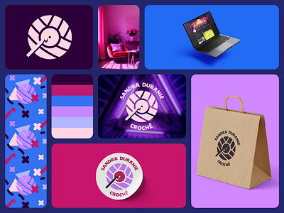 Sandra Duranie Crochê - Visual Identity branding brandingdesign design graphic design logo logodesign visualidentity