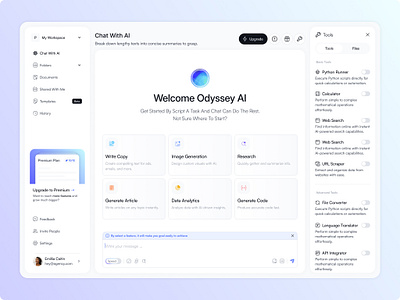 NeuraTalk: Smart AI Chat Companion Interface ai artificial intelligence chat chatbot conversation design system productivity ui ux