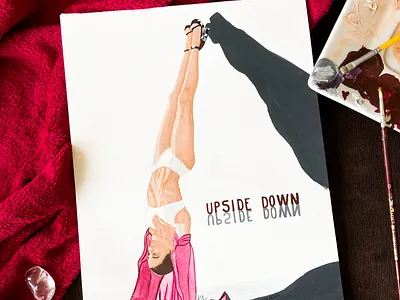 Upside Down | Personal use graphic design illustration