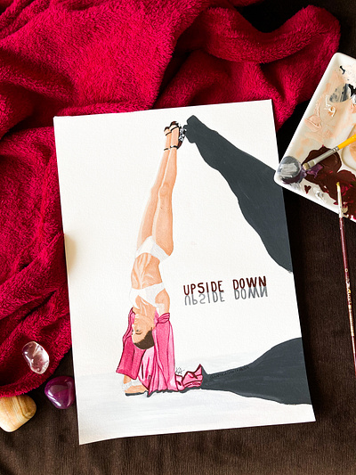 Upside Down | Personal use graphic design illustration