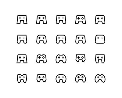 Gamepad - Controller controller gamepad games glyph icons product icons ui icons