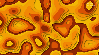 Fiery Contour art creative daily design challenge fire illustration paper