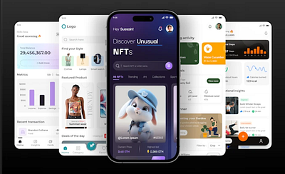 I will do mobile app UI UX design ux design