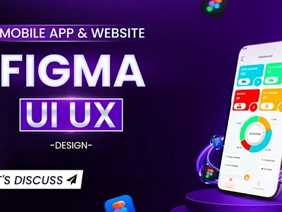 I will design modern website UI UX, mobile app UI UX mobileapp