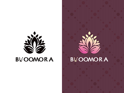 Bloomora logo app branding design graphic design illustration logo typography ui ux vector visual brand identity