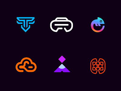 AI Logofolio for Tech Brands ai logo ai logo design ai tech logo brand mark branding design logo designer l logodesign logofolio logofolio2025 logos minimlaist logo startup startup brands startup company logo tech ai logo tech brands tech logo tech logo design