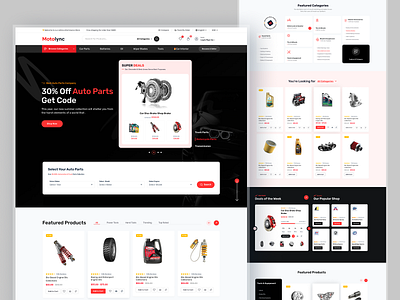 Auto Parts Shop Marketplace | eCommerce Website Design auto parts. shop automobile autoparts autostore car shop cart page check out ecommerce ecommercewebsite online auto parts website online store parts store partsstore shopify design shopping
