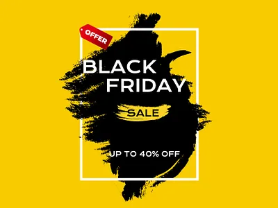 black friday poster design banner design offer design poster design