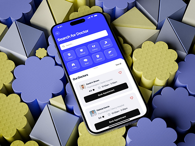Serena Medical — Healthcare App UX/UI Design doctor health app healthcare mobile design online appointment online medicine product design telmedicine ui design ux ux research