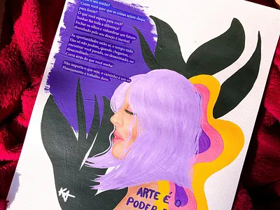 The power of art | Personal use graphic design illustration